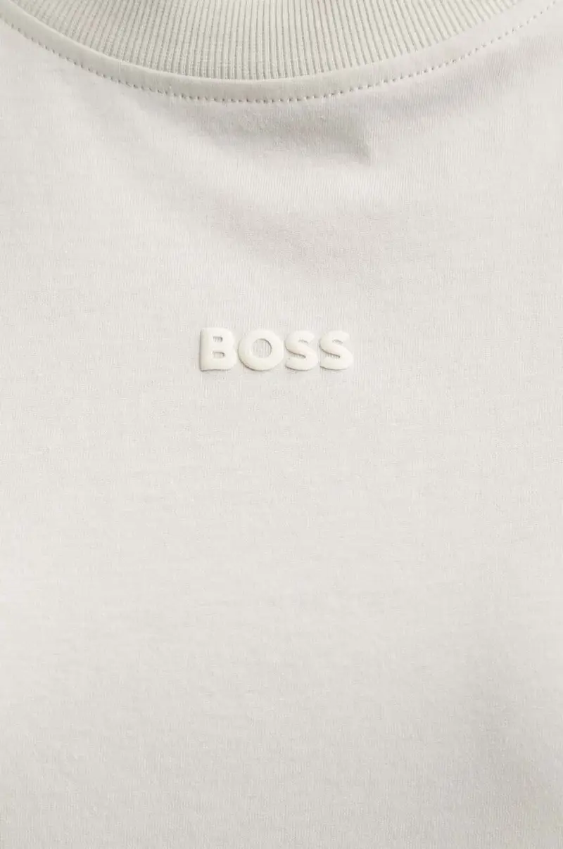 Boss Orange T-shirt Donna Beige 3120886 miniatura 4