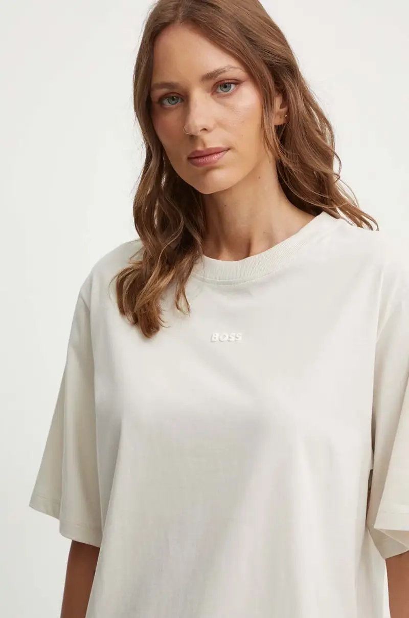 Boss Orange T-shirt Donna Beige 3120886
