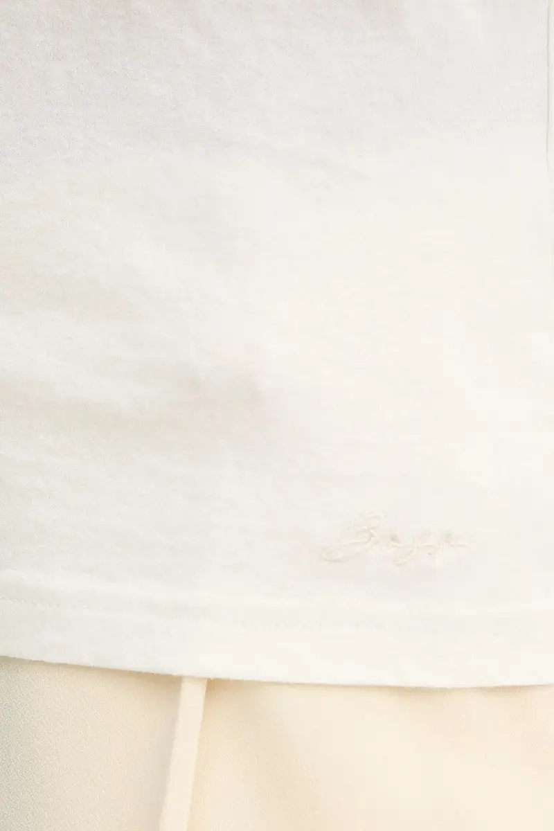 Boss Orange T-shirt Donna Beige 3570239 miniatura 5