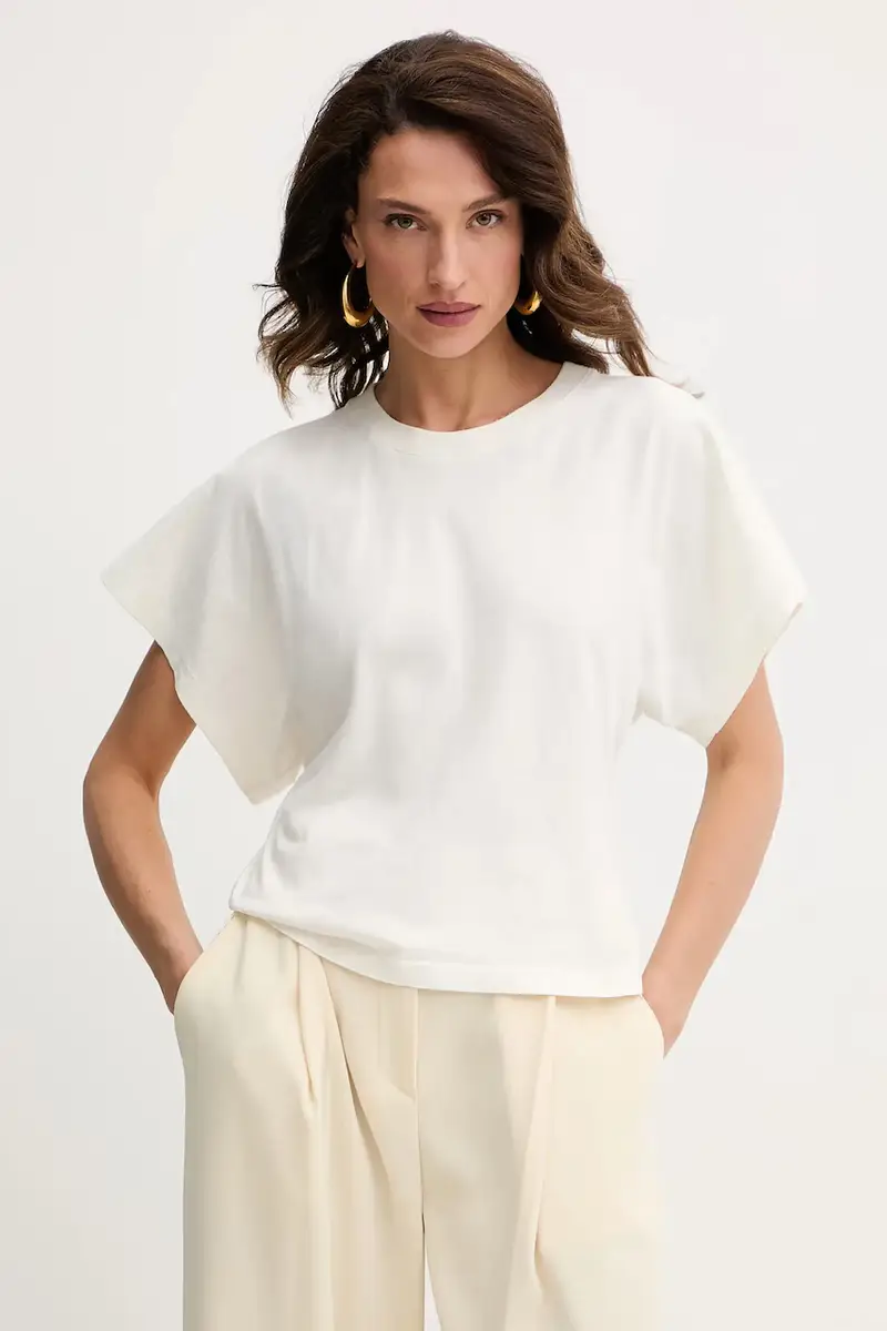 Boss Orange T-shirt Donna Beige 3570239