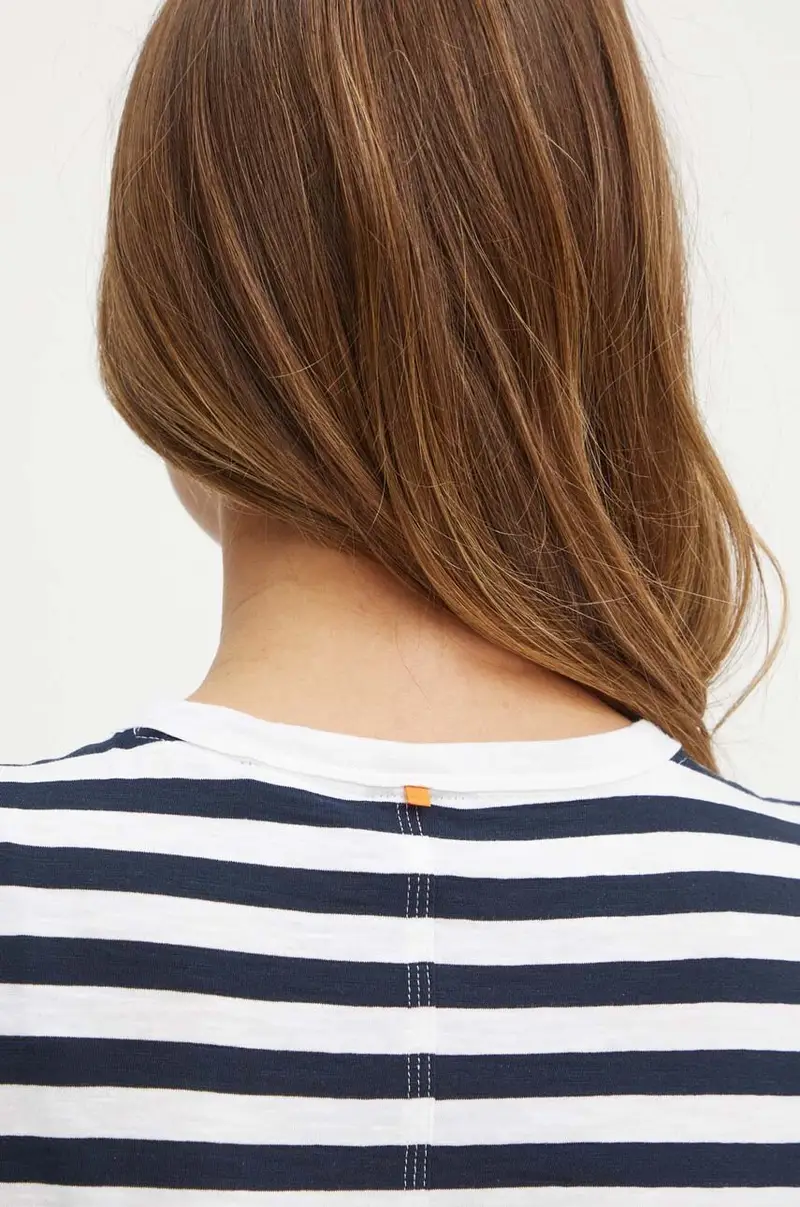 Boss Orange T-shirt Donna Blu 2886024 miniatura 5