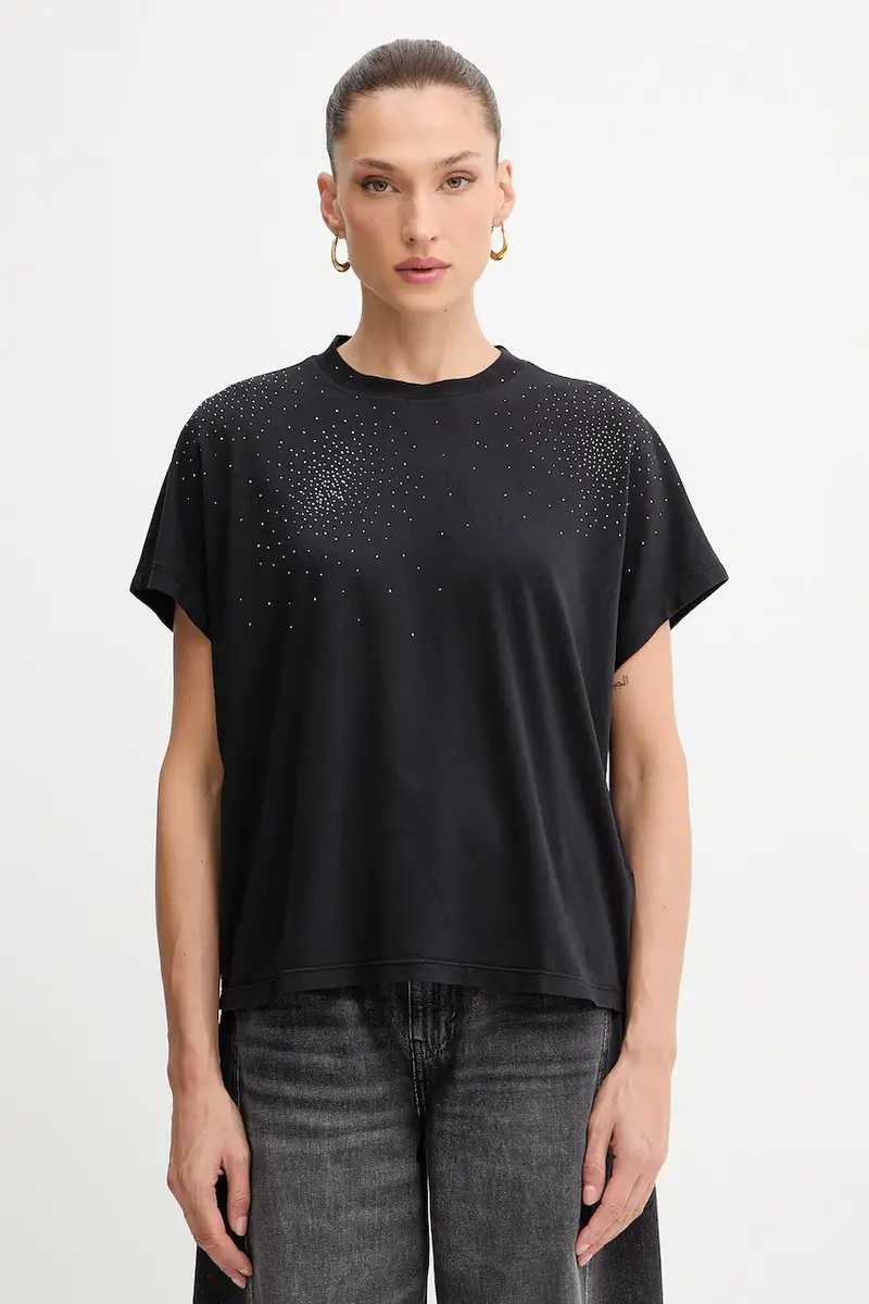 Boss Orange T-shirt Donna Nero 3648351