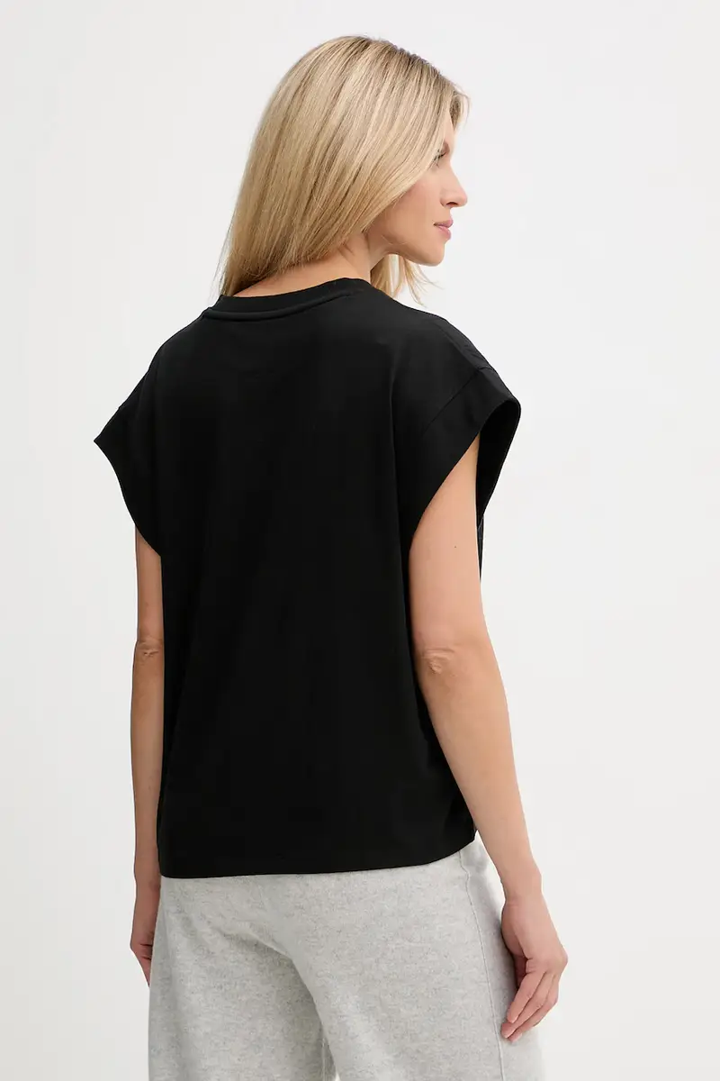 Boss Orange T-shirt Donna Nero 3776214 miniatura 2