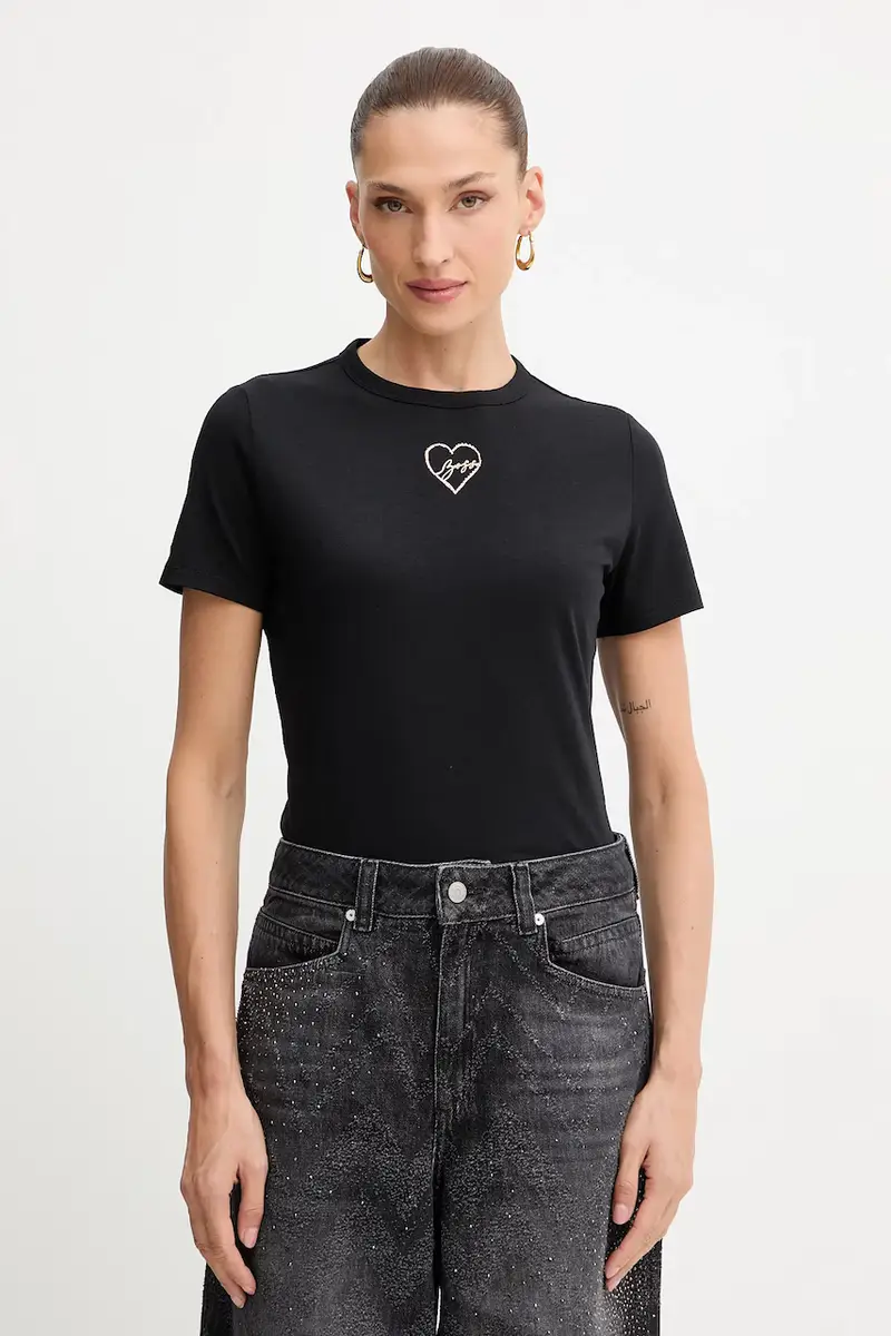 Boss Orange T-shirt Donna Nero 3646057