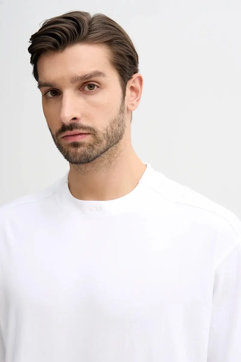 Boss Orange T-shirt Beige 3980834 miniatura 4