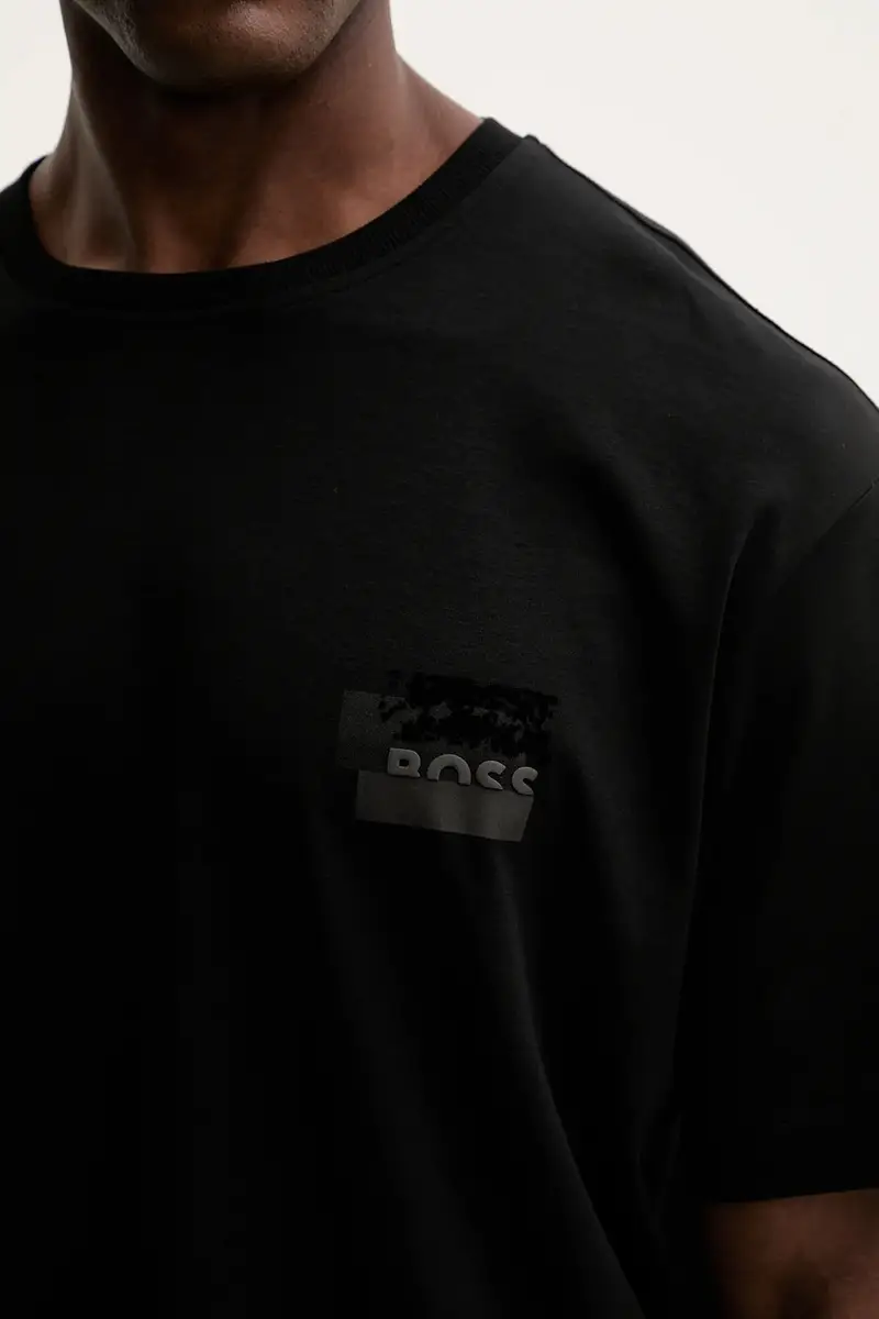 Boss Orange T-shirt Nero 4131734 miniatura 5