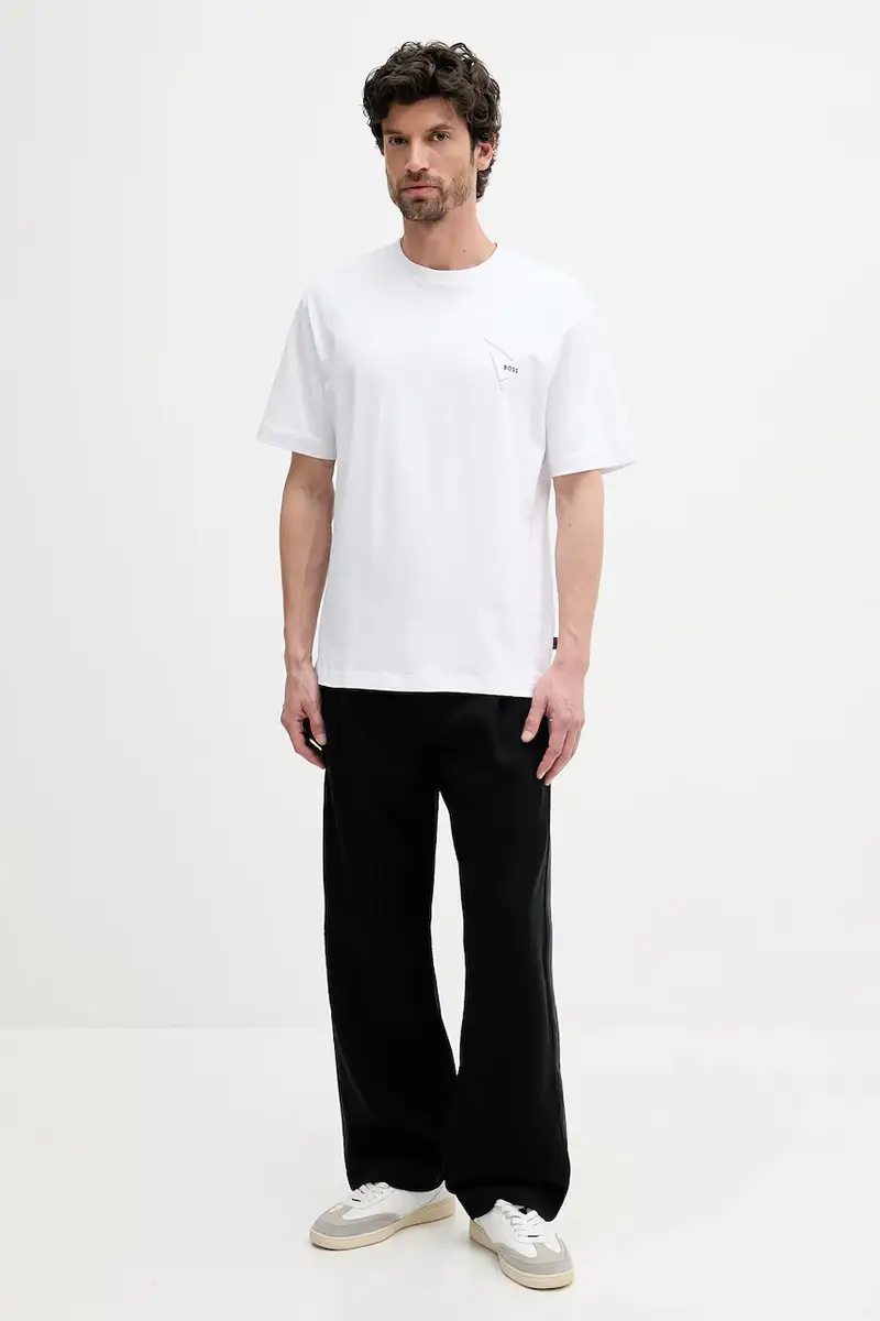 Boss Orange T-shirt Uomo Bianco 2982413 miniatura 2