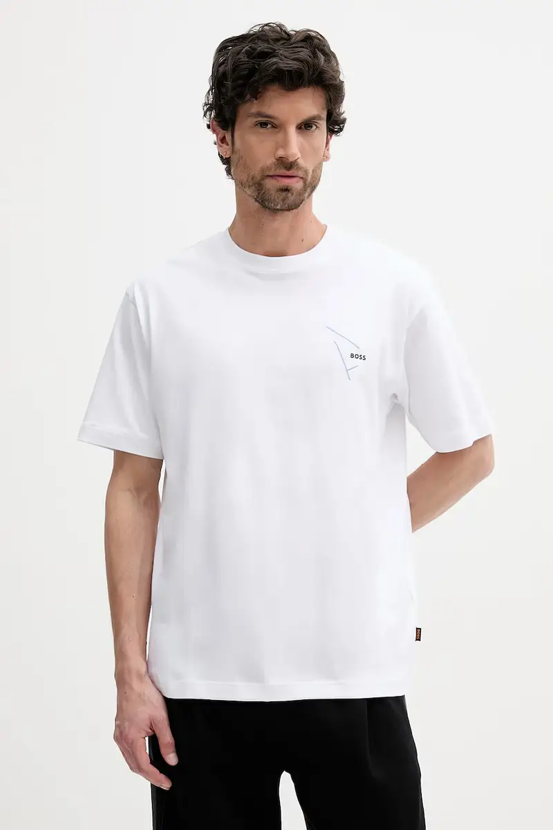 Boss Orange T-shirt Uomo Bianco 2982413