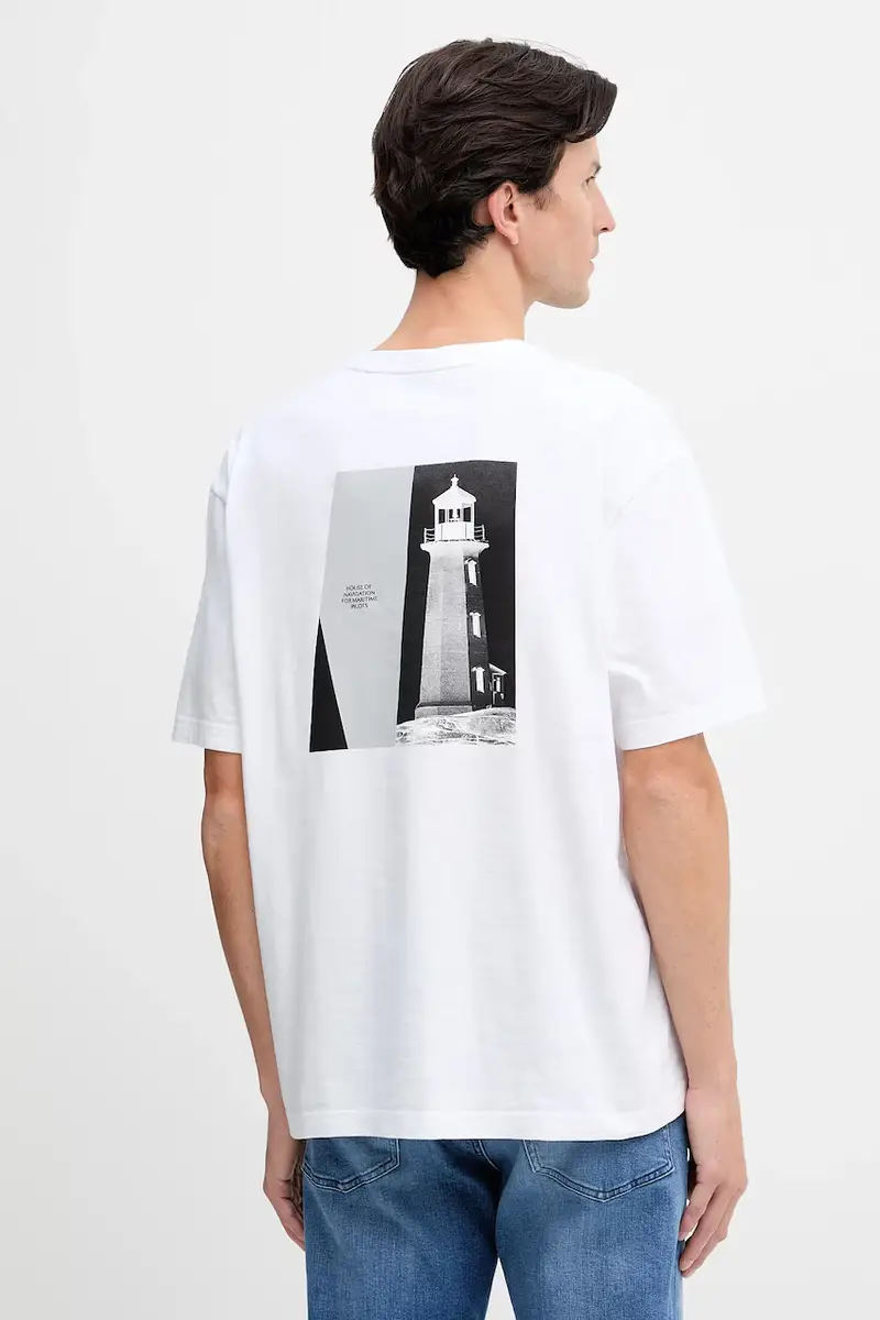 Boss Orange T-shirt Uomo Bianco 3578182