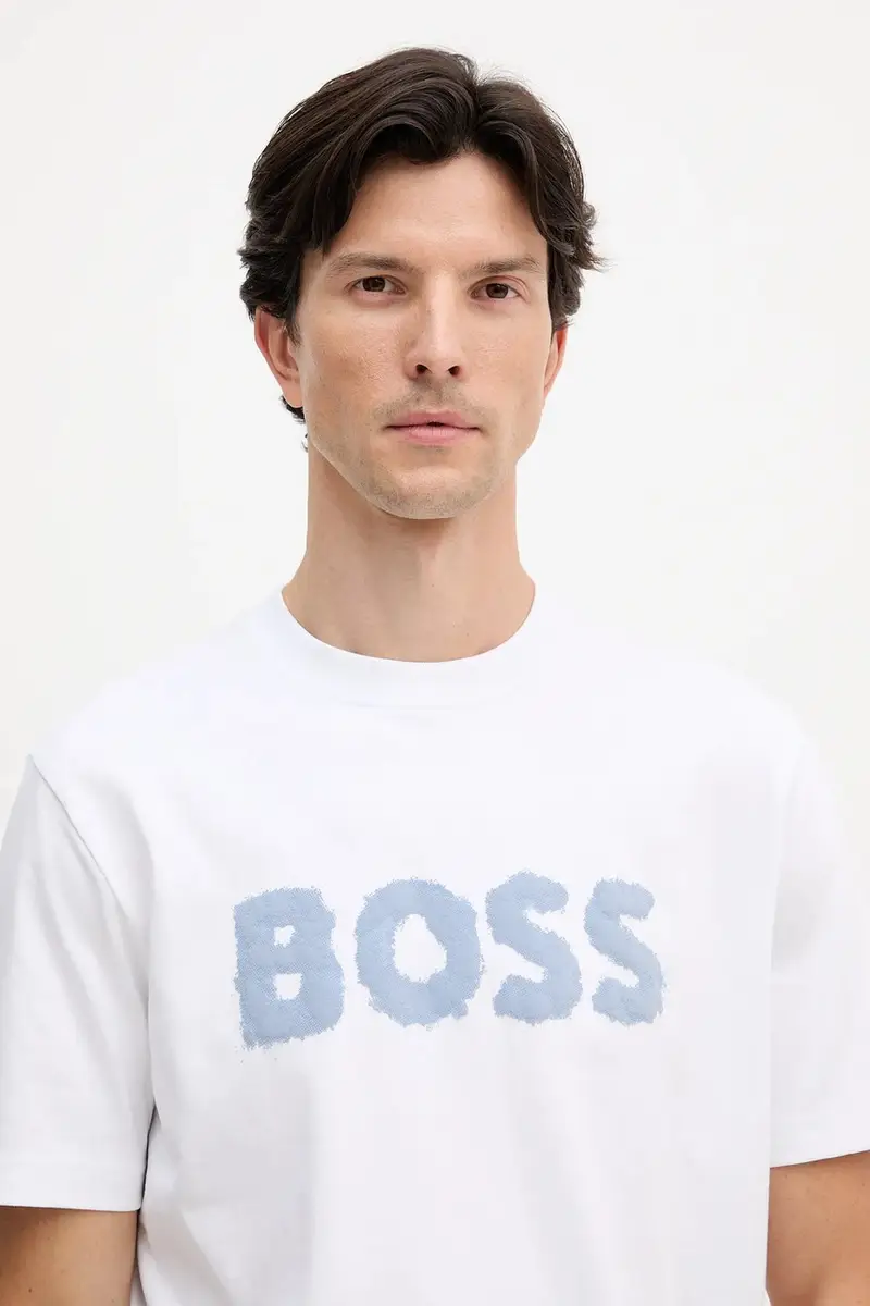 Boss Orange T-shirt Uomo Bianco 3578184 miniatura 4