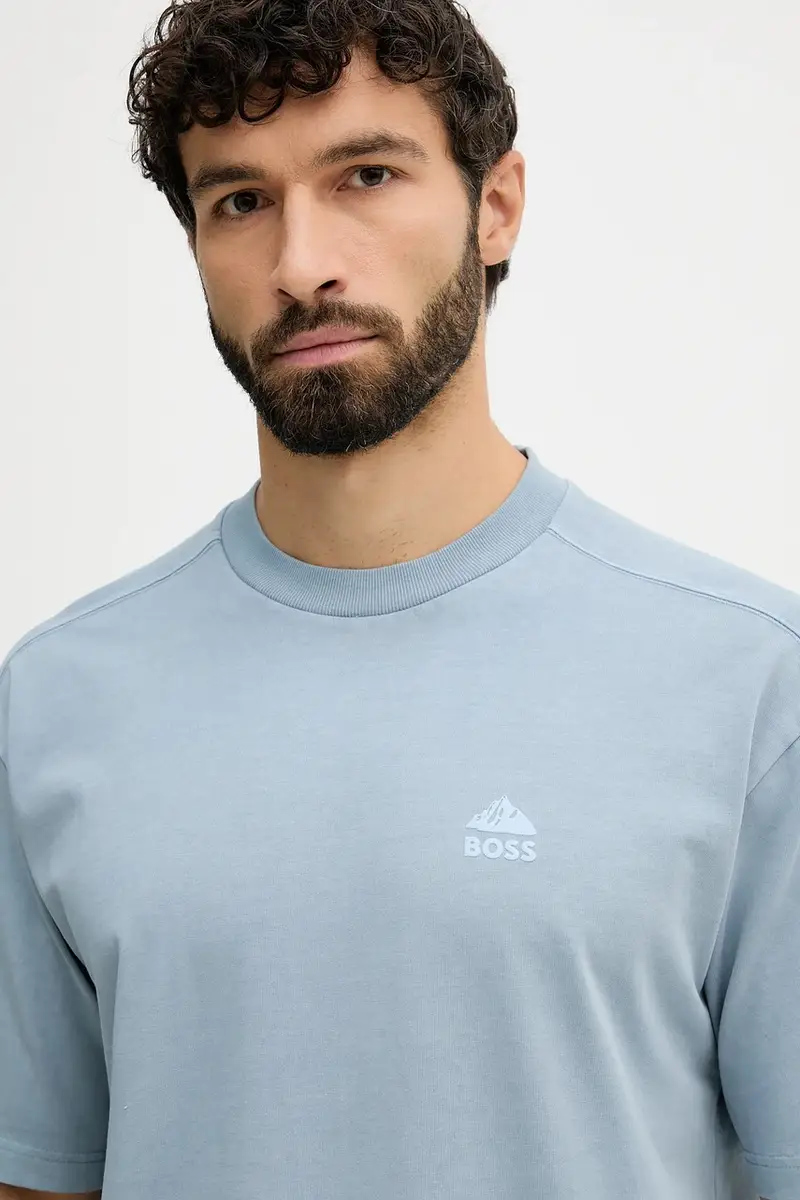 Boss Orange T-shirt Uomo Blu 3766934 miniatura 4