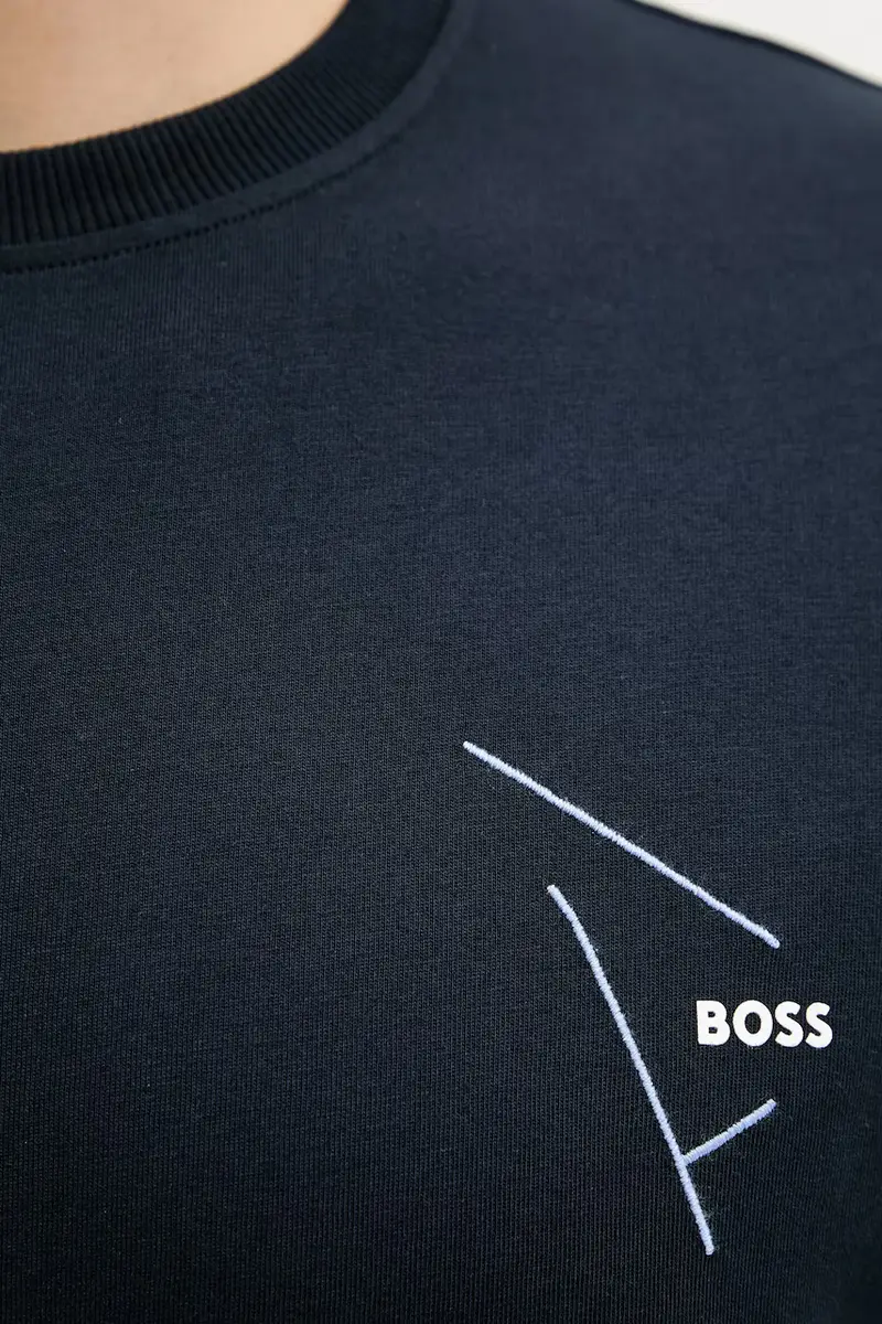 Boss Orange T-shirt Uomo Blu 2982673 miniatura 5