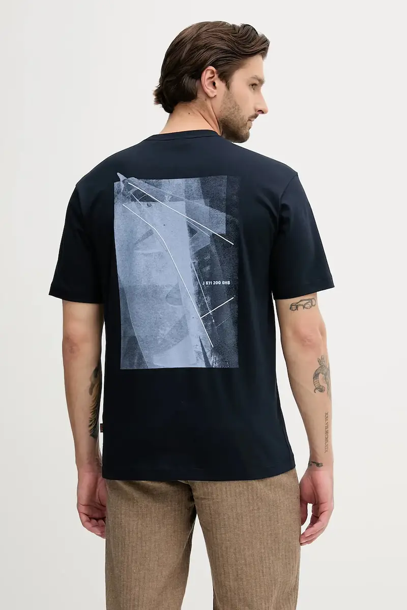 Boss Orange T-shirt Uomo Blu 2982673