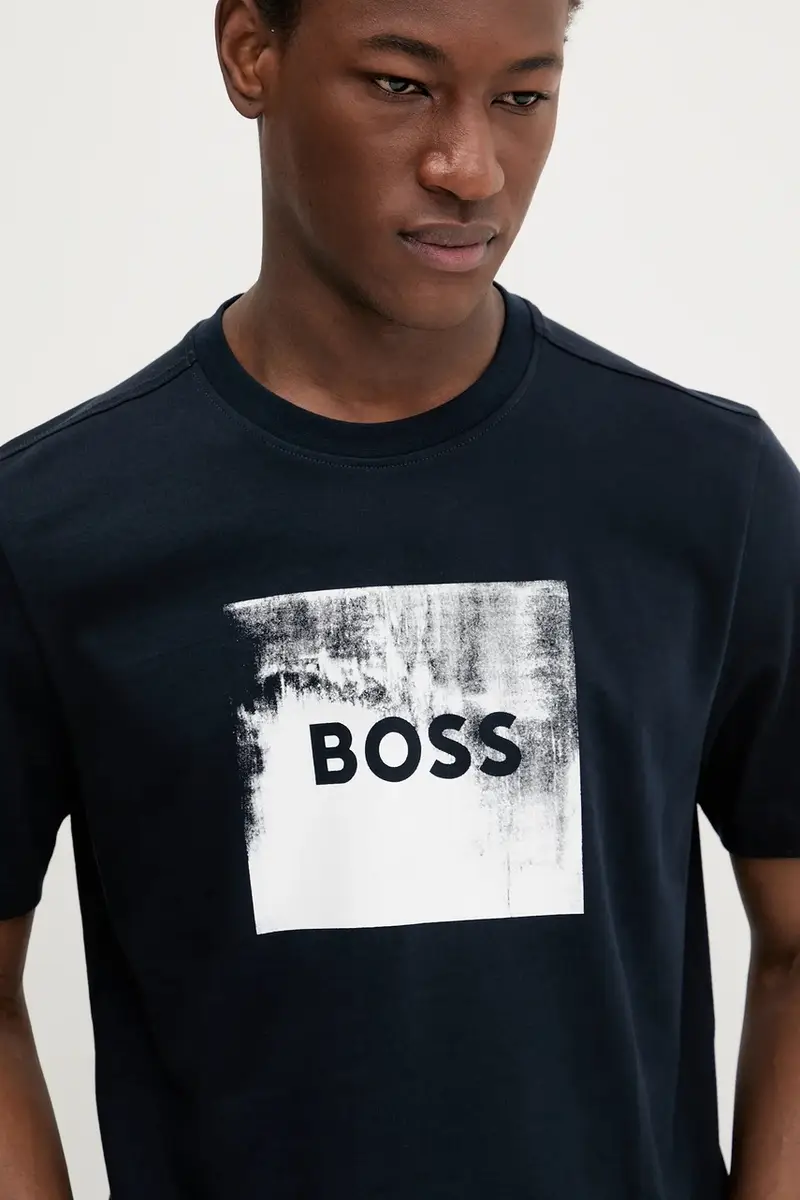 Boss Orange T-shirt Uomo Blu 3133664 miniatura 3