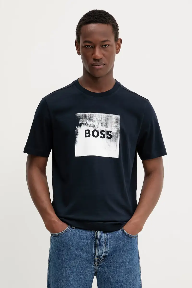 Boss Orange T-shirt Uomo Blu 3133664