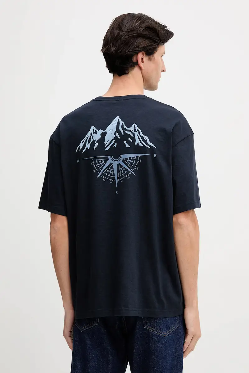 Boss Orange T-shirt Uomo Blu 3595440