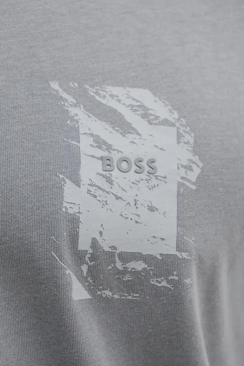 Boss Orange T-shirt Uomo Grigio 3770465 miniatura 5
