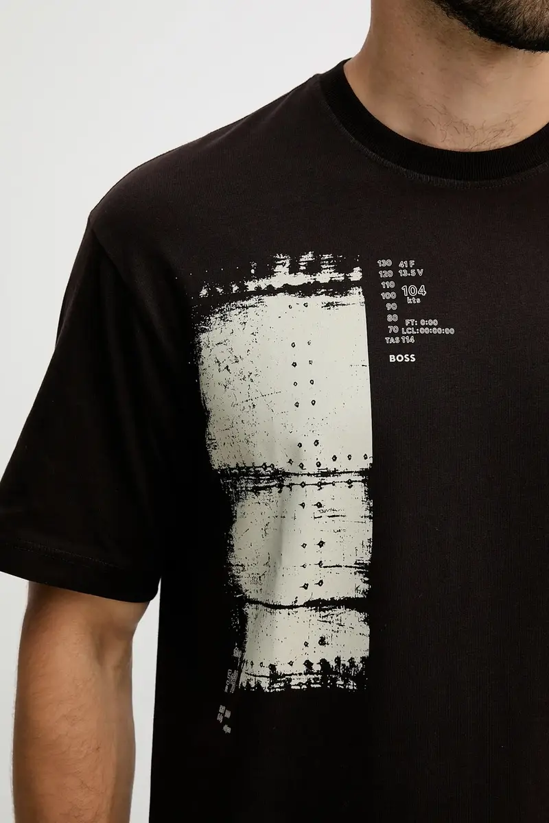 Boss Orange T-shirt Uomo Marrone 3138511 miniatura 5