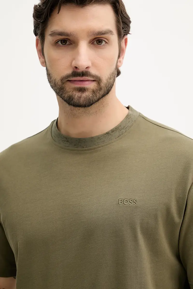 Boss Orange T-shirt Uomo Verde 3159207 miniatura 3