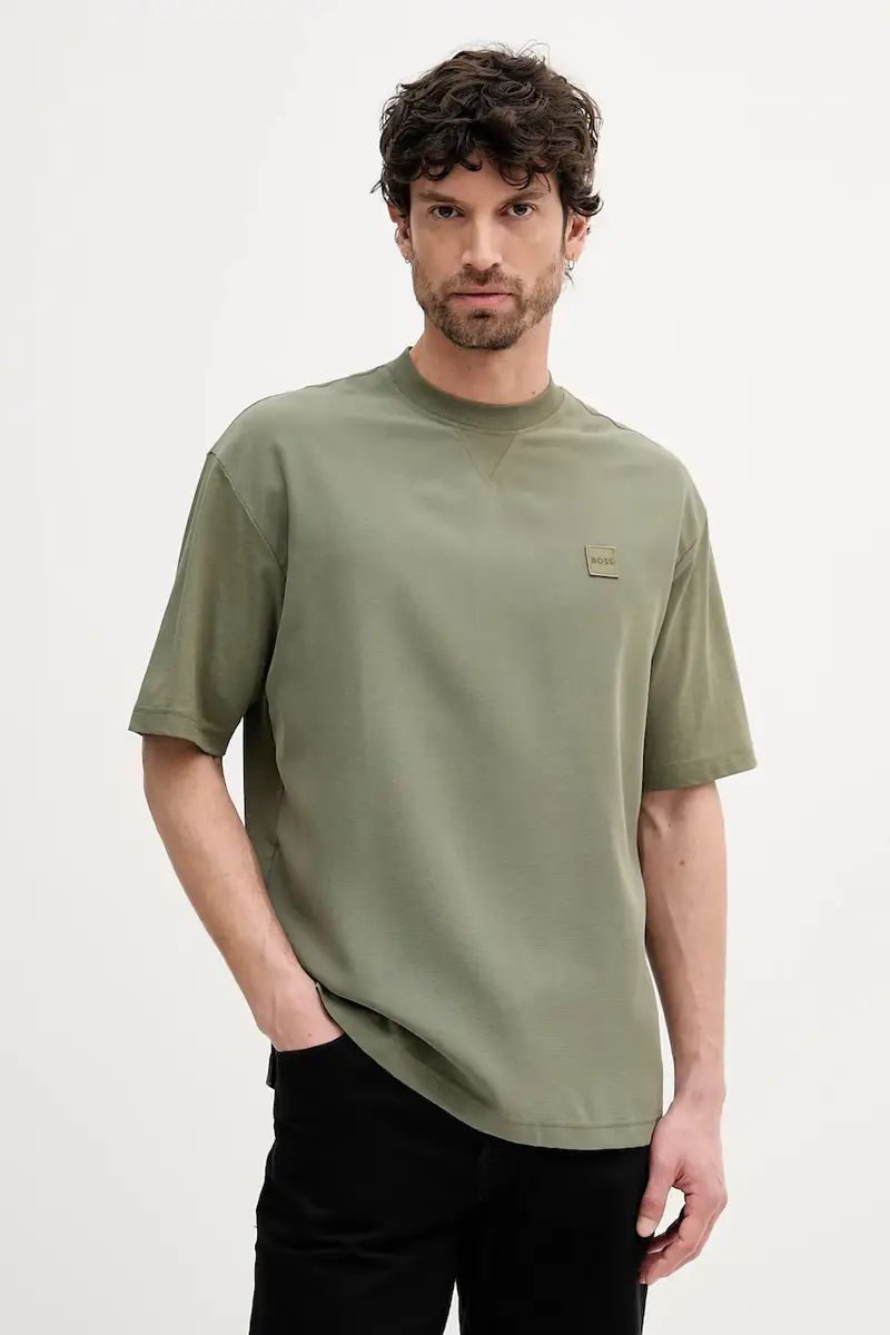 Boss Orange T-shirt Uomo Verde 3349933