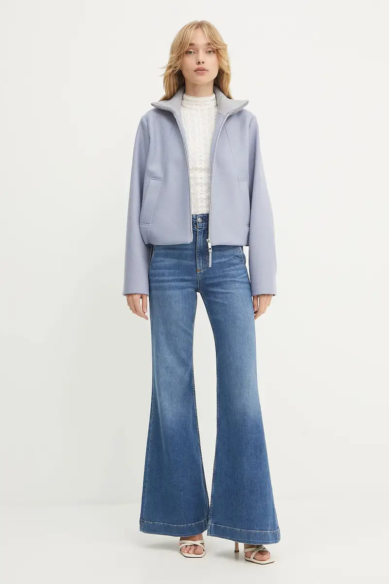 Boss Orange Top Donna Beige 3123239 miniatura 2