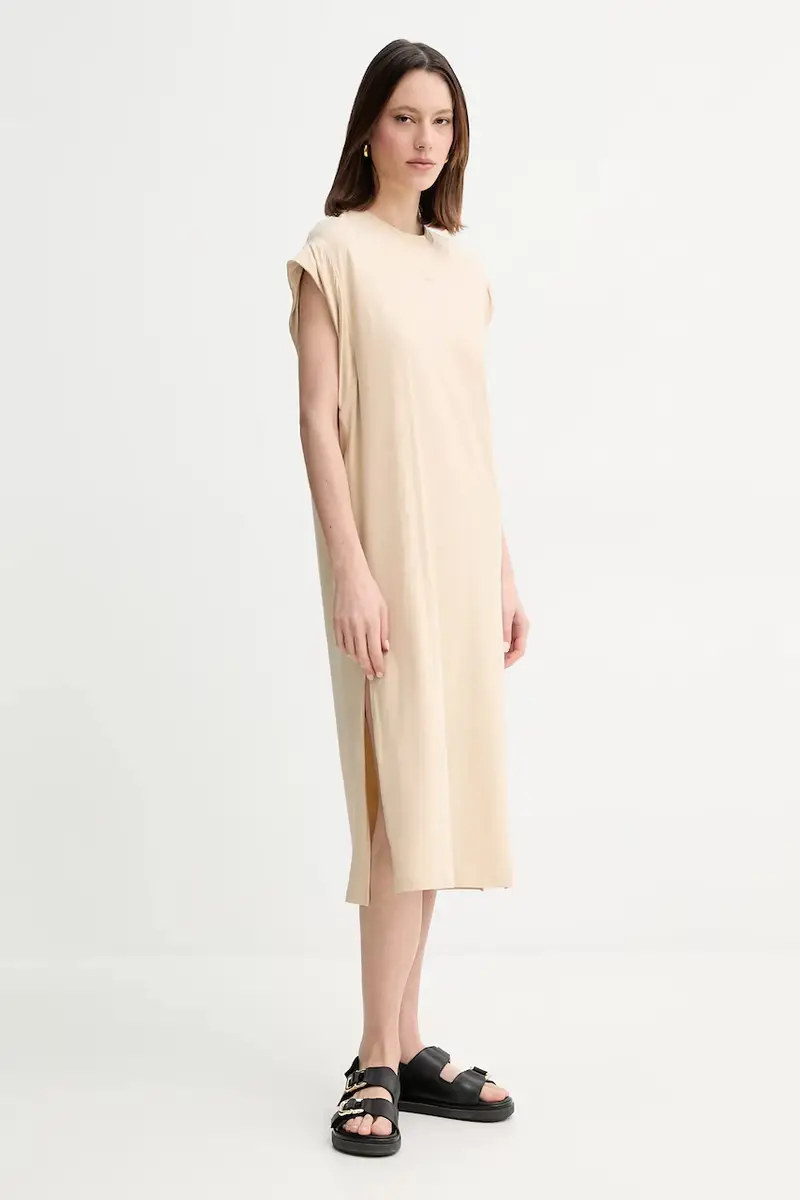 vestito colore beige 50540442