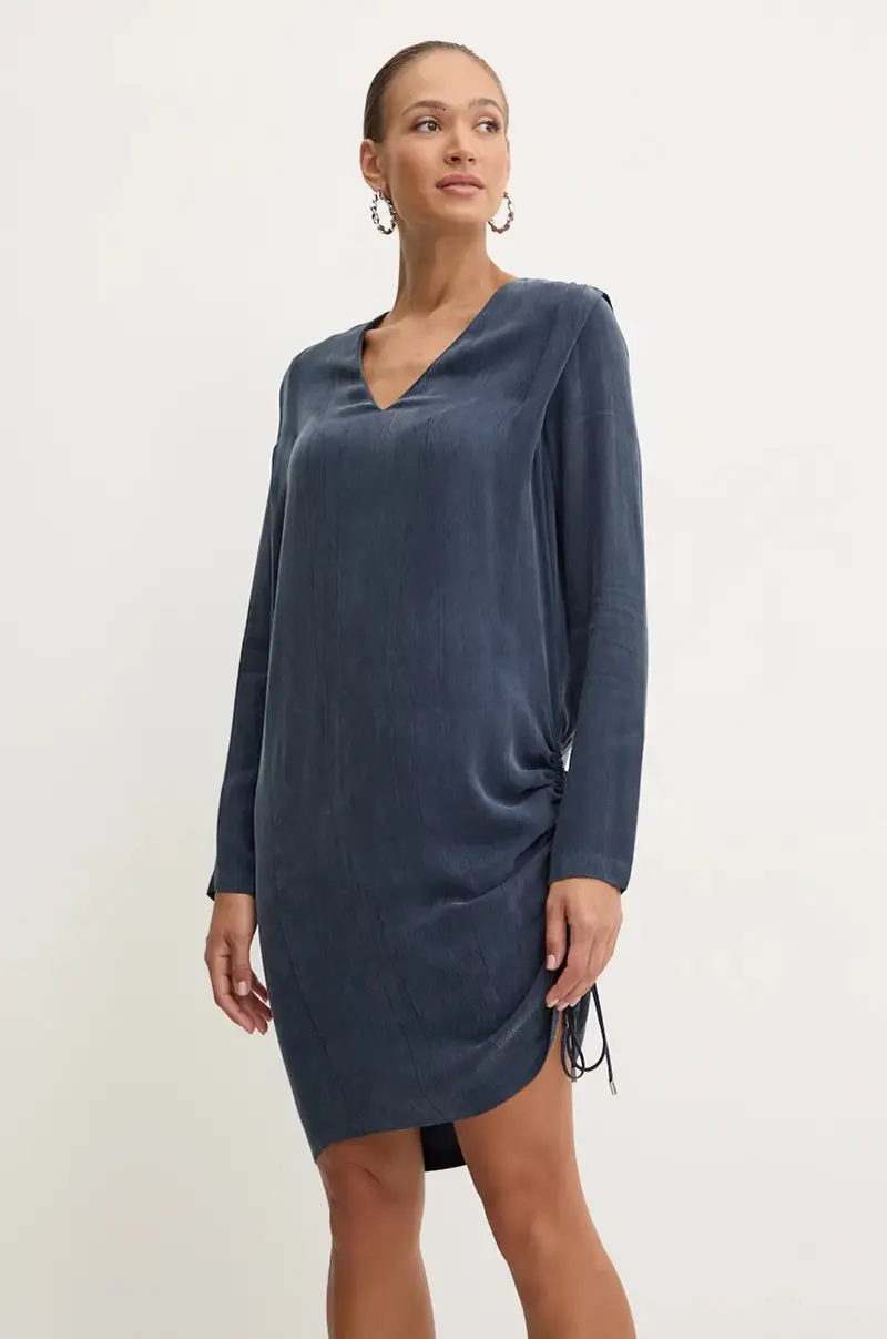 vestito colore blu navy 50524225