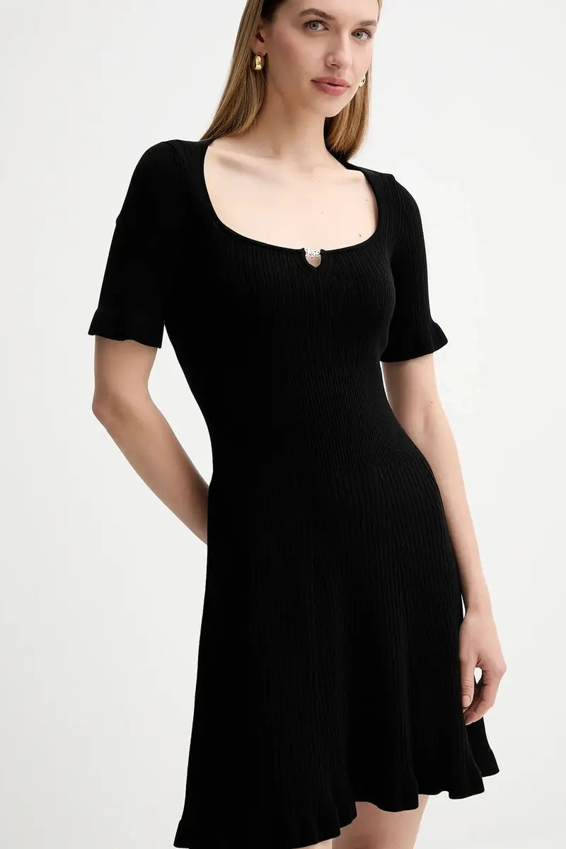 vestito colore nero 50543978 miniatura 4