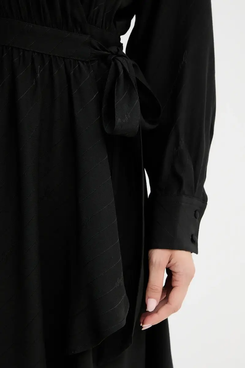 vestito colore nero 50544025 miniatura 5