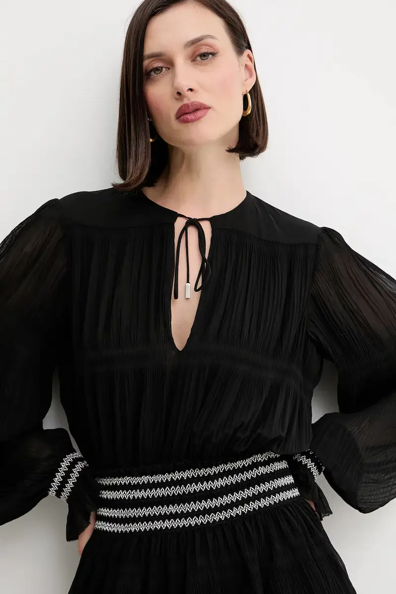 vestito colore nero 50544042 miniatura 4