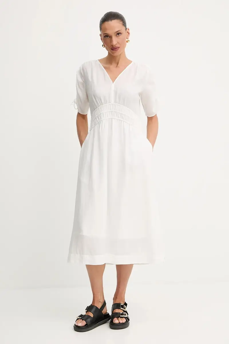 vestito colore rosa Bianco