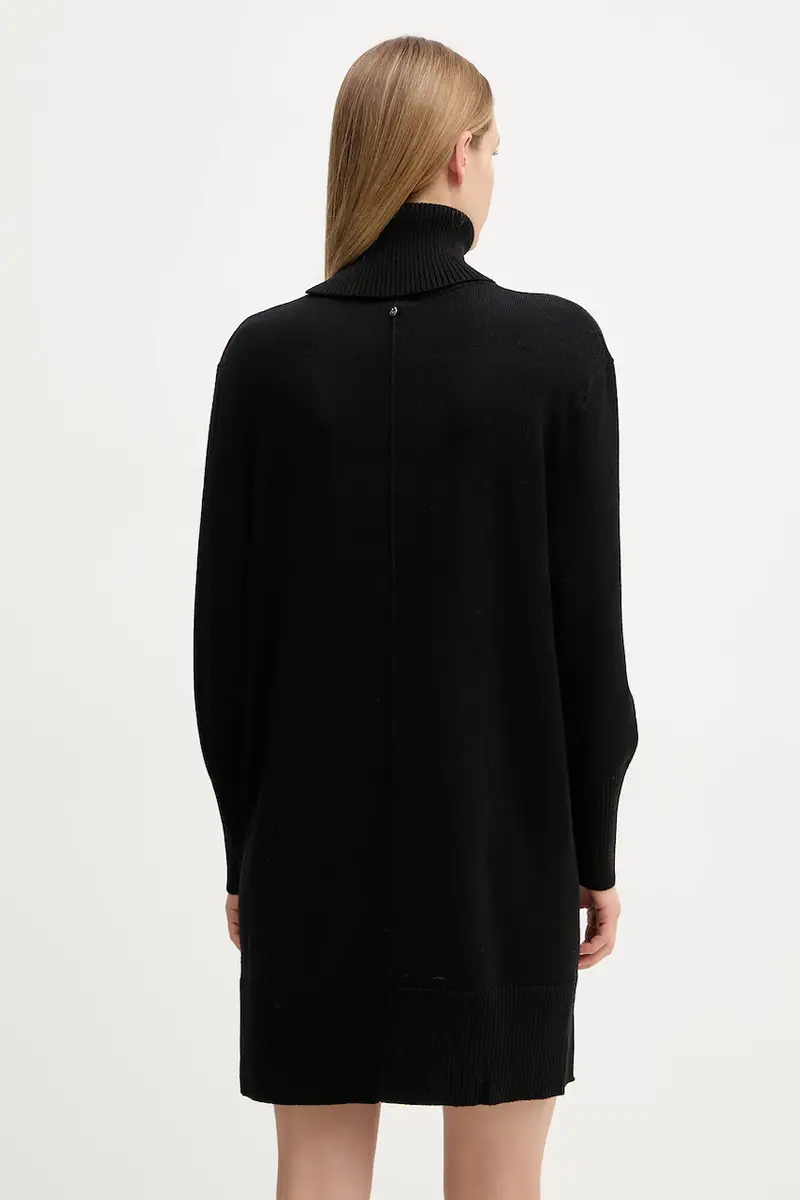 vestito con lana C_Feringatessa Nero miniatura 3