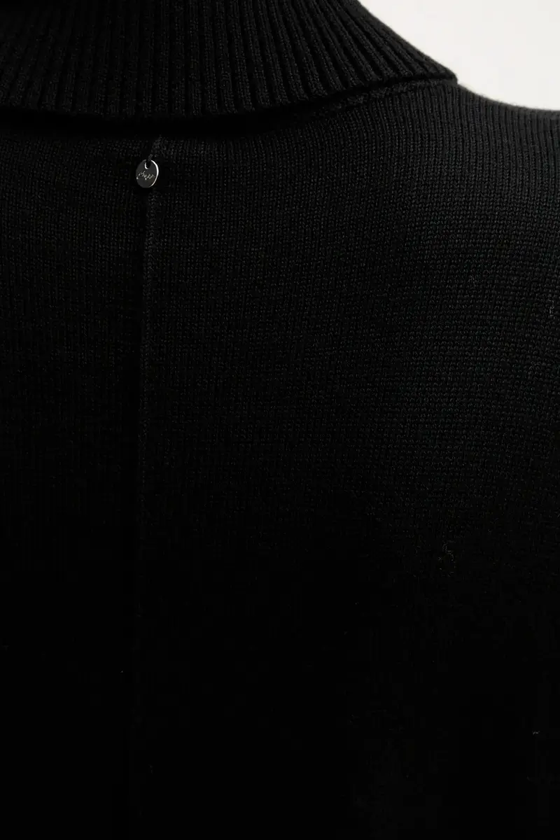 vestito con lana C_Feringatessa Nero miniatura 5