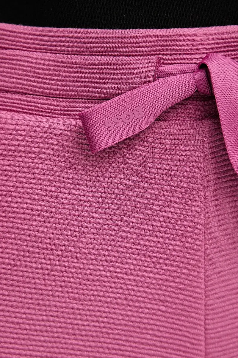 pantaloncini donna colore violetto 50545617 miniatura 4