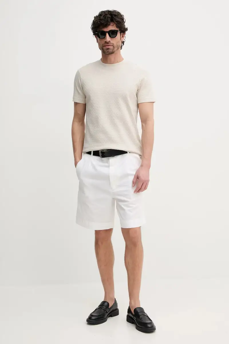 pantaloncini uomo colore bianco 50546320 miniatura 2