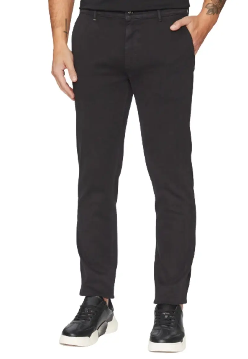 PANTALONE CHINO_SLIM NERO
