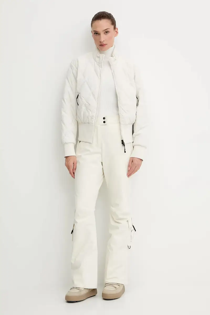 pantaloni da sci colore beige 50549048 miniatura 2