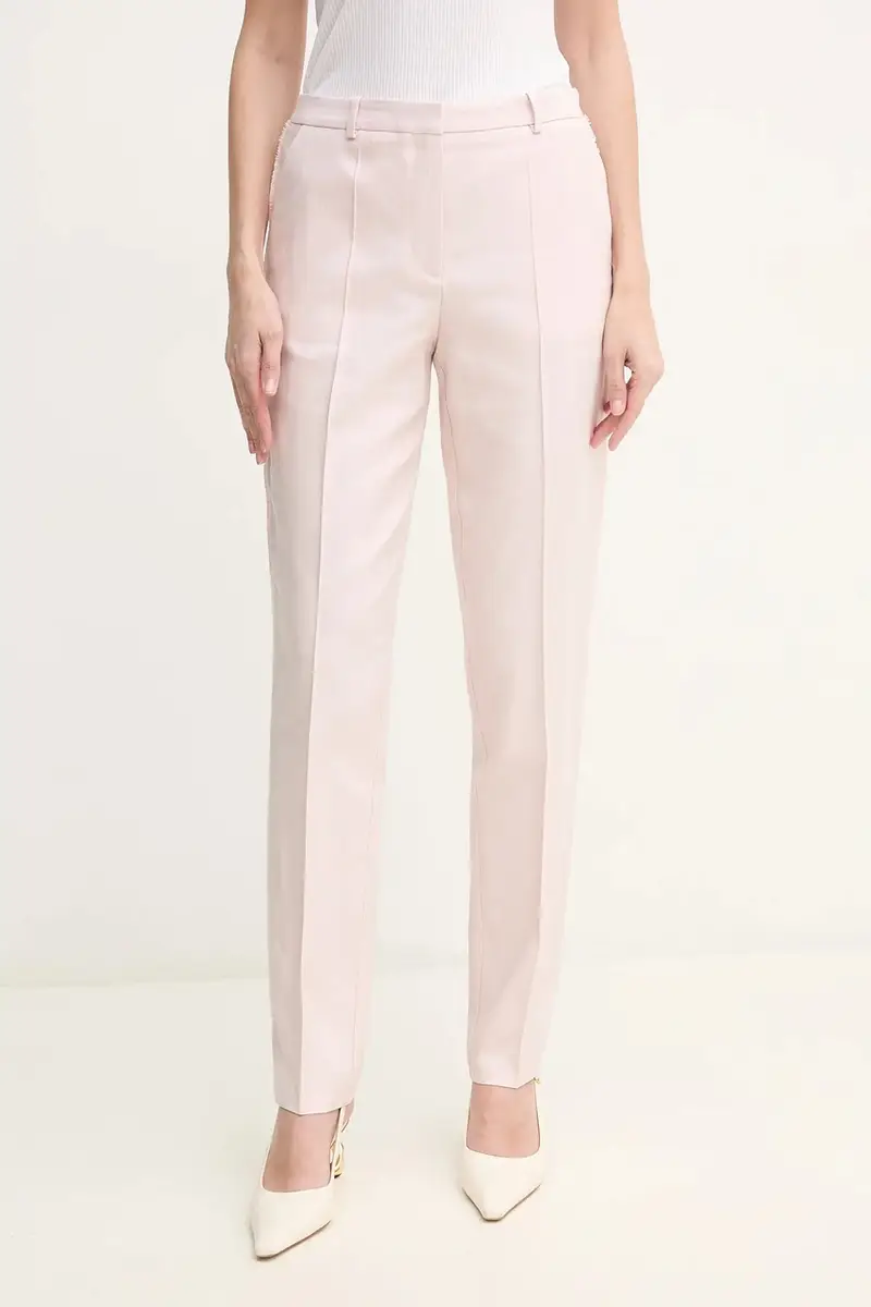 pantaloni donna 50537461 Rosa