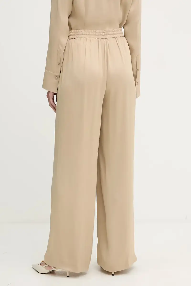 pantaloni donna colore beige 50541835 miniatura 3