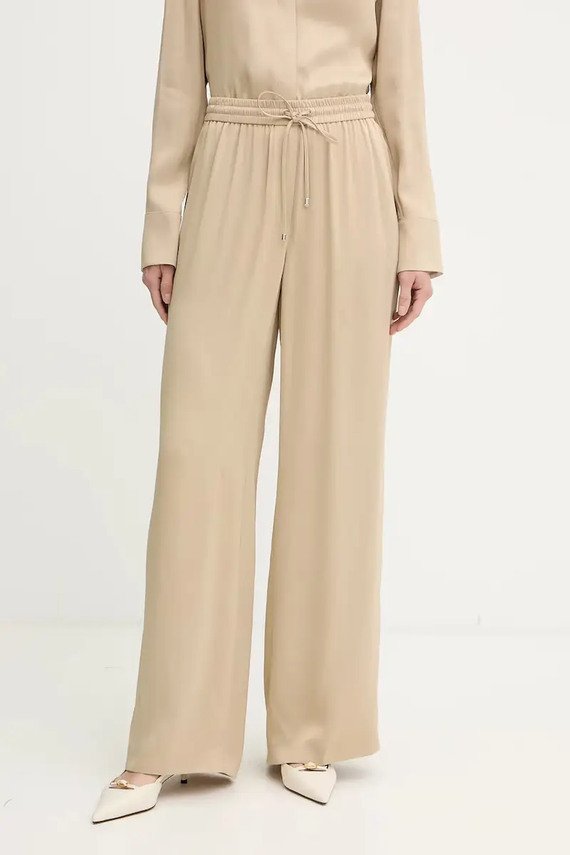 pantaloni donna colore beige 50541835