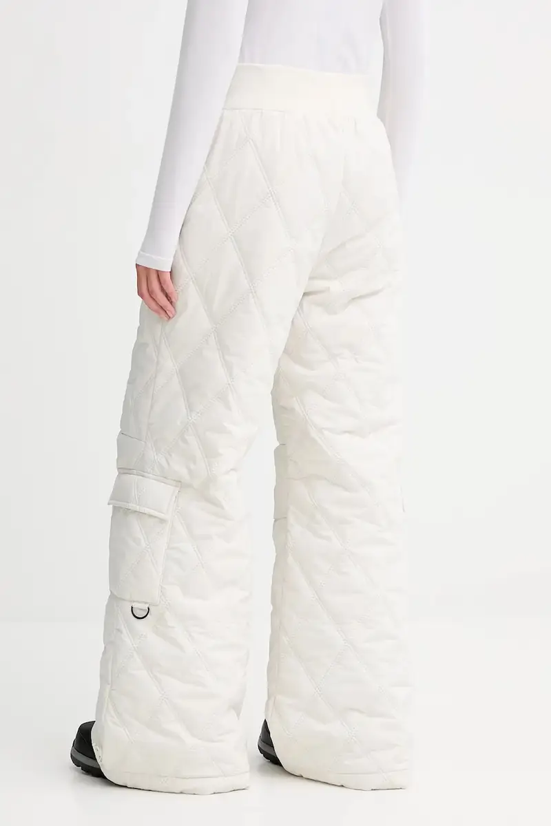 pantaloni donna colore beige 50544382 miniatura 3