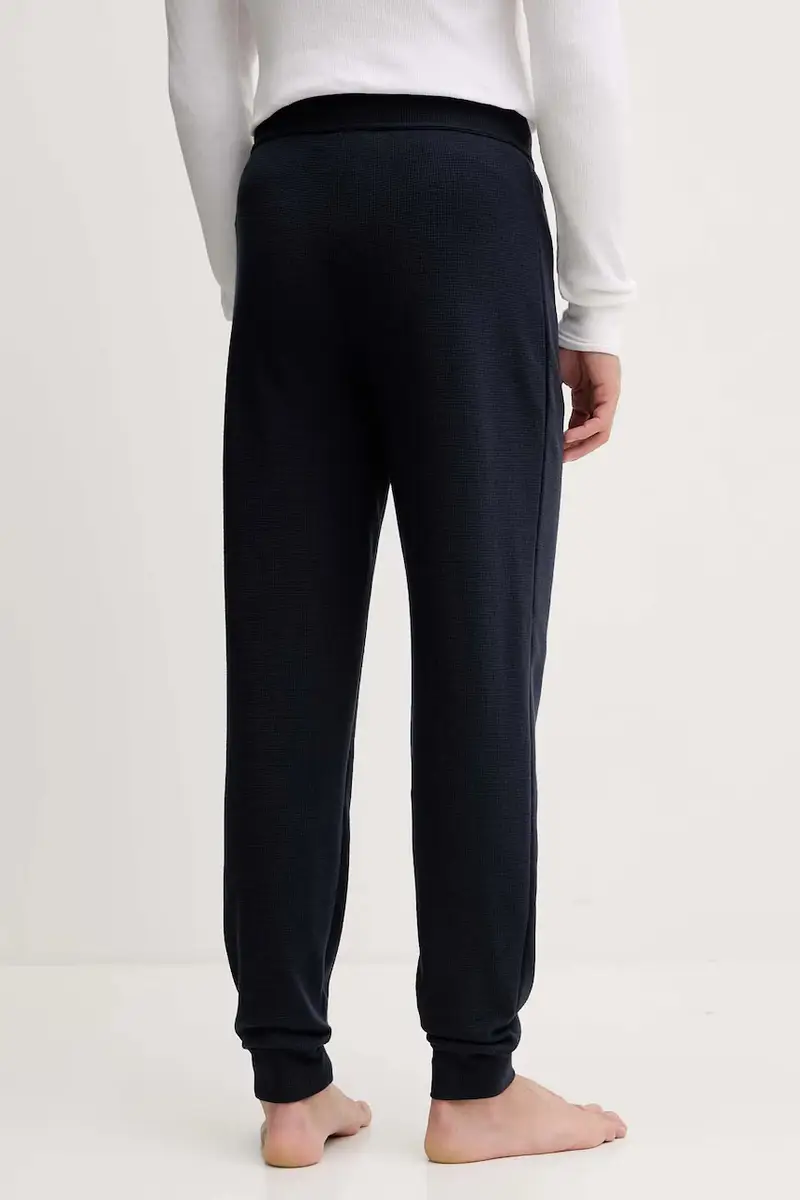 pantaloni lounge colore marrone 50535878 Blu navy miniatura 3