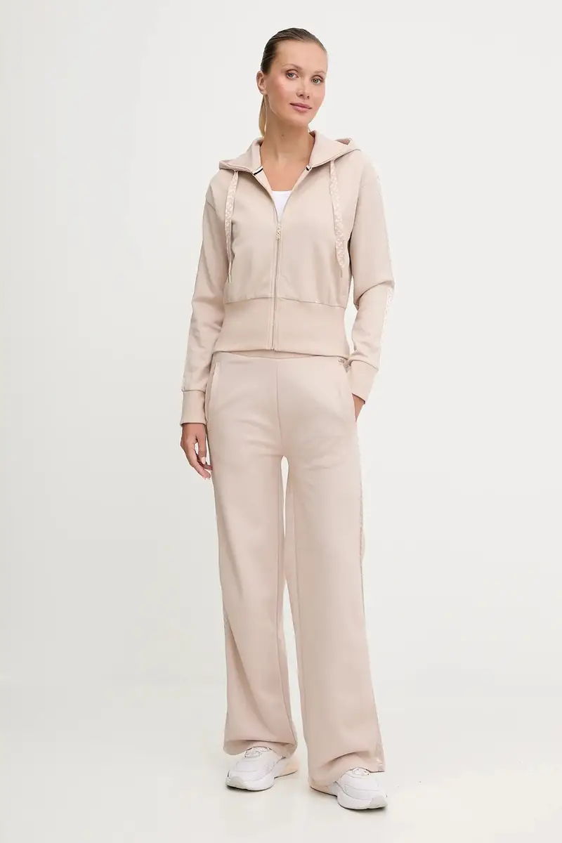 pantaloni lounge donna colore beige 50545655 miniatura 2