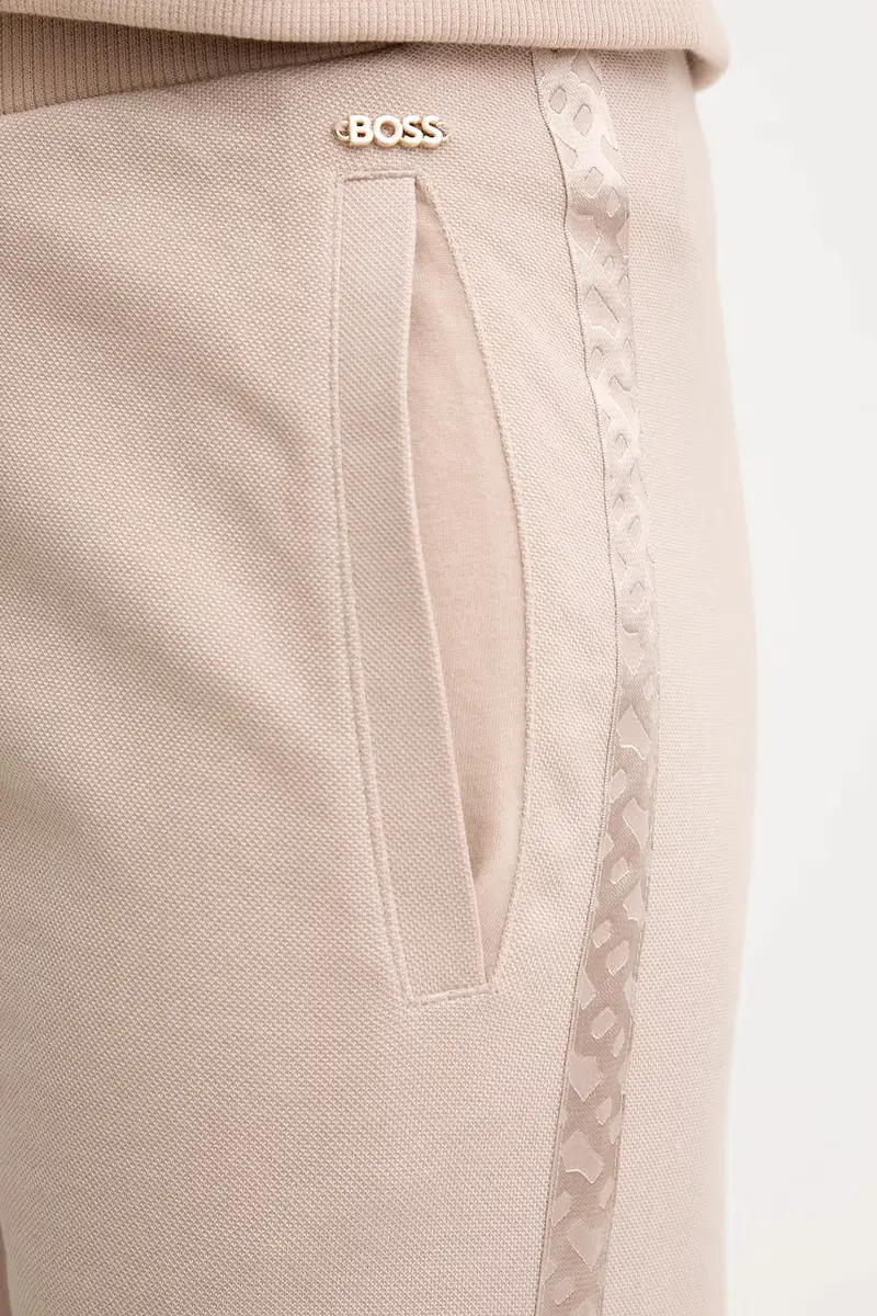 pantaloni lounge donna colore beige 50545655 miniatura 4