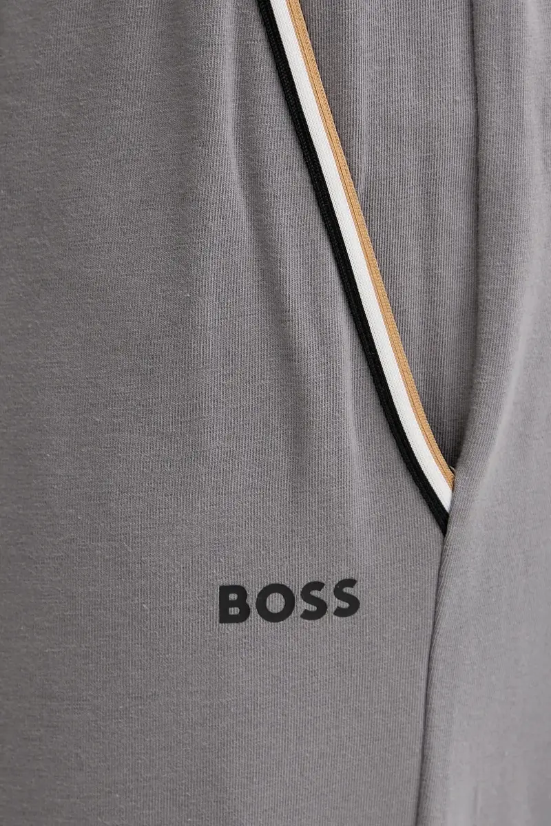 pantaloni lounge uomo colore grigio con applicazione 50550485 miniatura 4