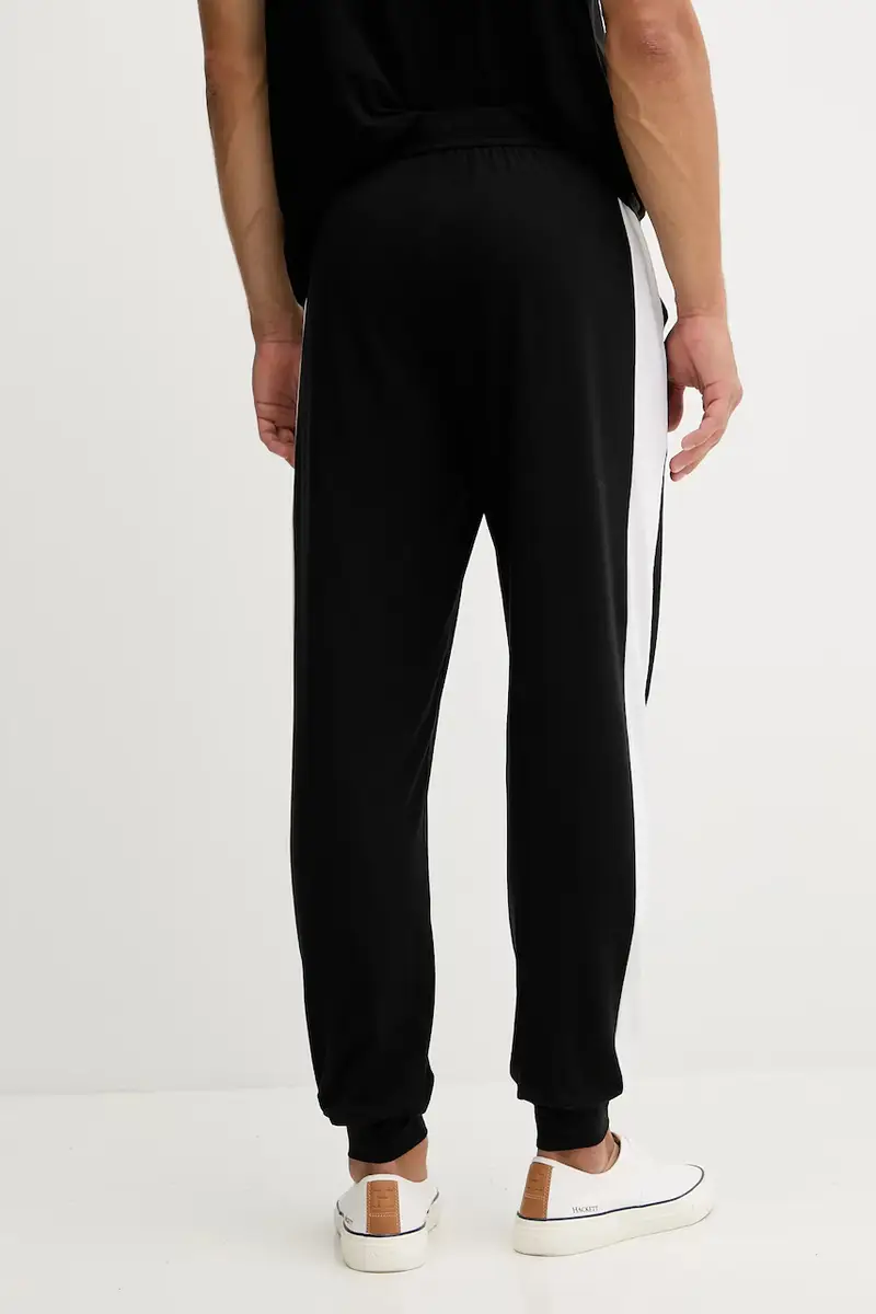 pantaloni lounge uomo colore nero 50550492 miniatura 3