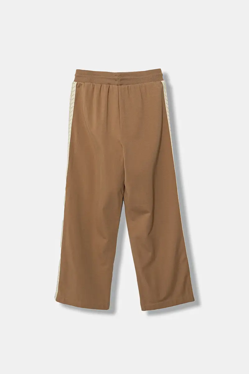 pantaloni tuta bambino/a colore marrone con applicazione J52415 miniatura 3