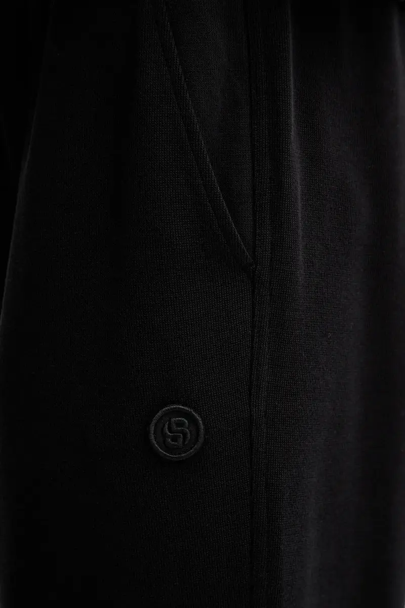 pantaloni tuta di cotone uomo colore nero 50544109 miniatura 4