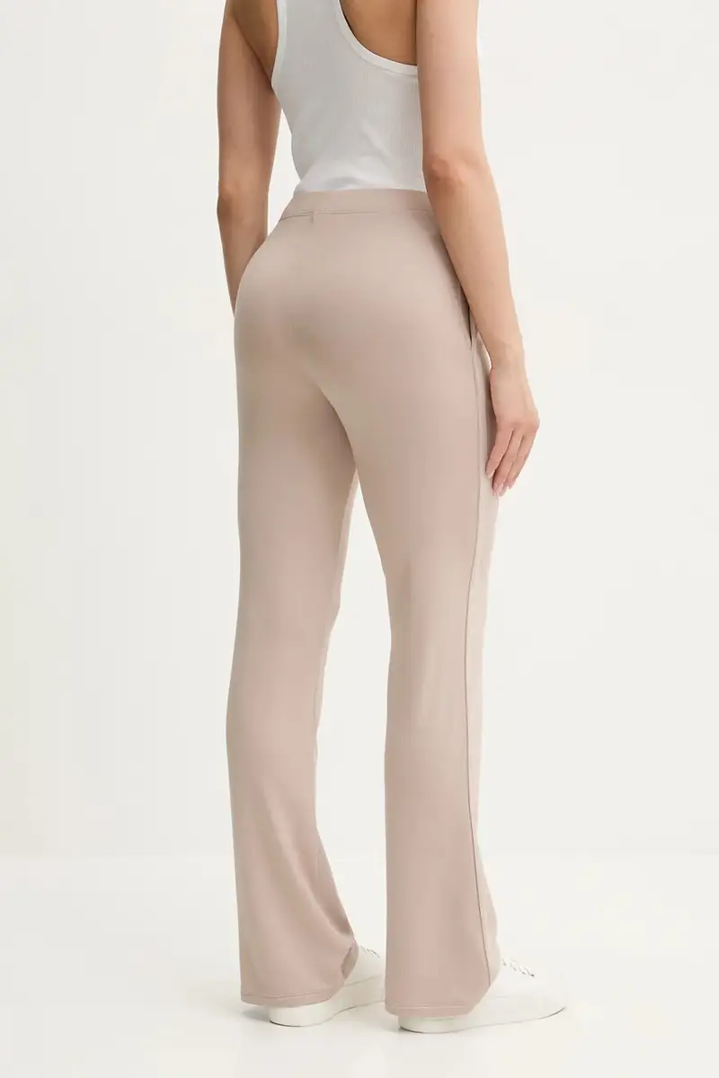 pantaloni tuta donna colore beige 50540057 miniatura 3