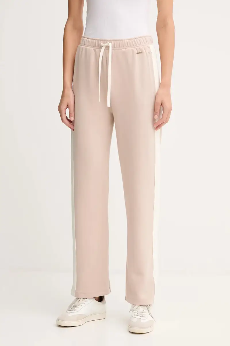 pantaloni tuta donna colore beige 50550717